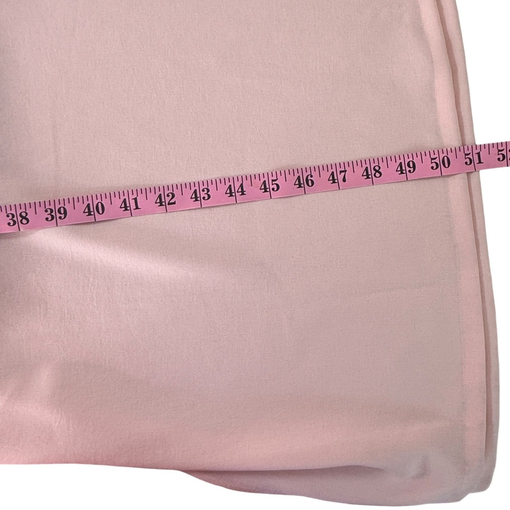 Lululemon Pink Sleeveless V Neck Midi Dress‎ Slits Athleisure Women's Large - Picture 6 of 13